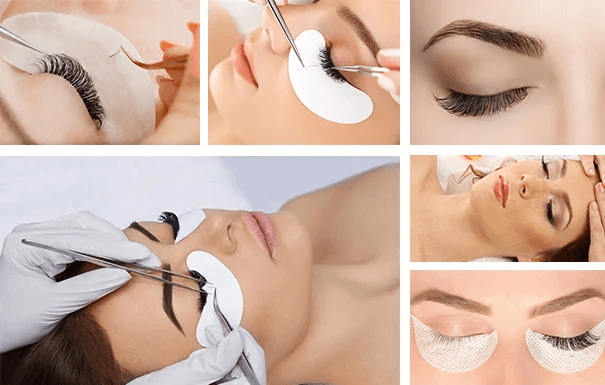 Eyelash extension service