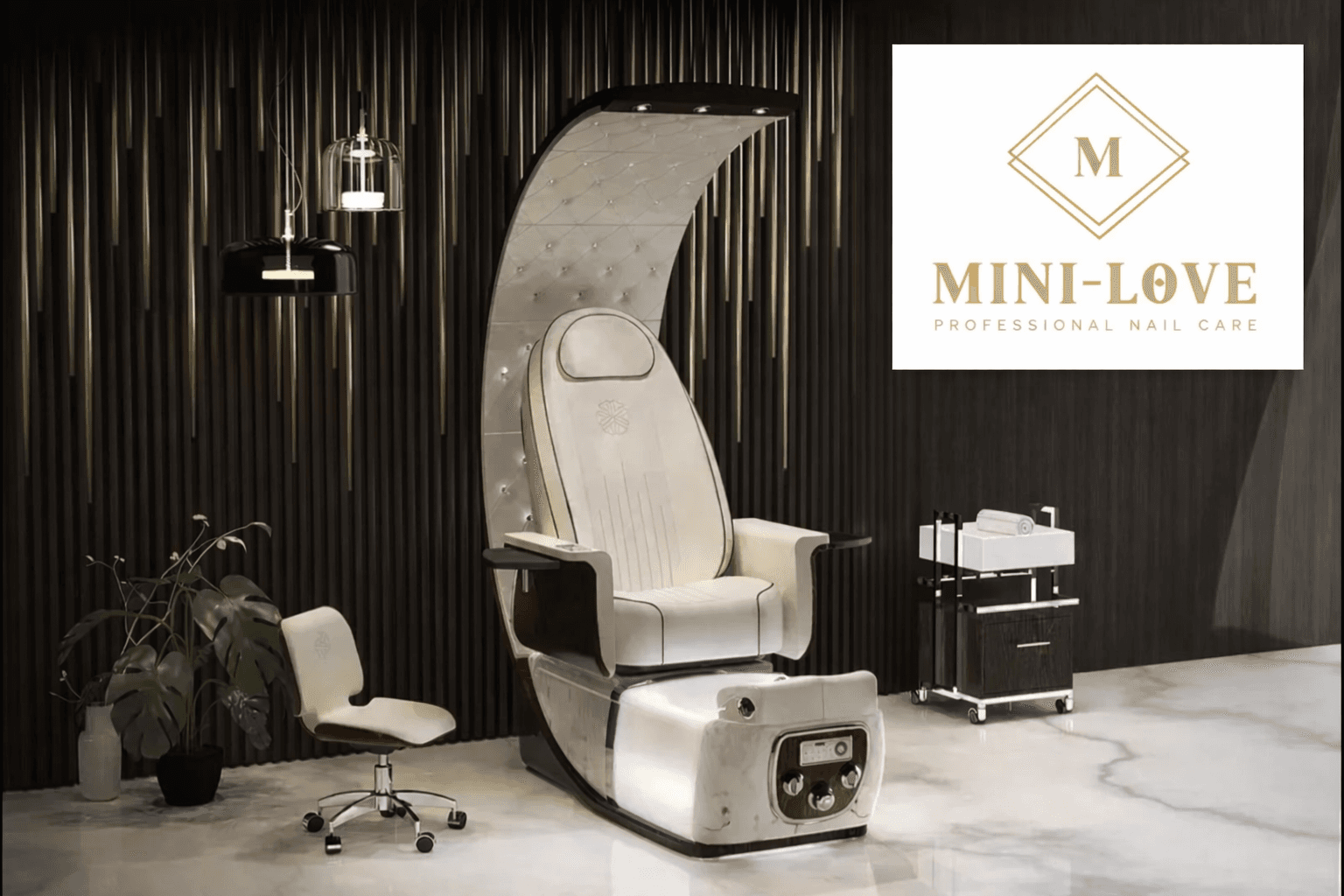 MiniLove Nail salon chairs and service stations