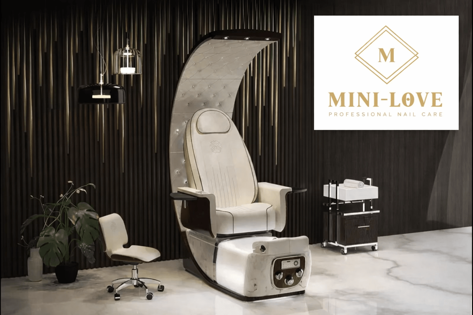 MiniLove Nail salon chairs and service stations